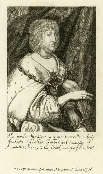 Leydi Alathea Talbot by English School
