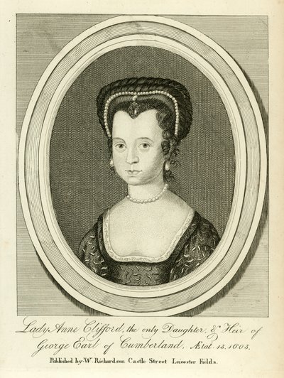 Leydi Anne Clifford by English School