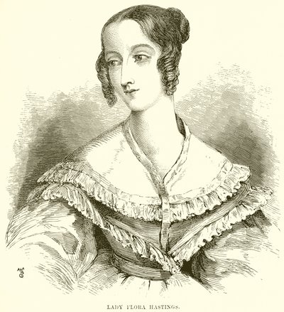 Leydi Flora Hastings by English School