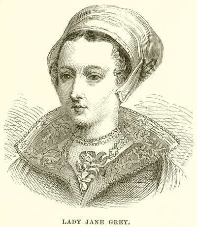 Leydi Jane Grey by English School