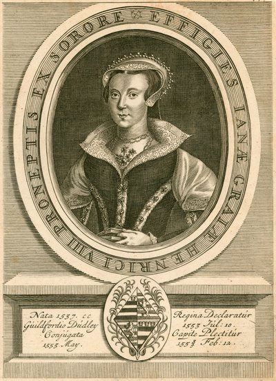 Leydi Jane Grey by English School