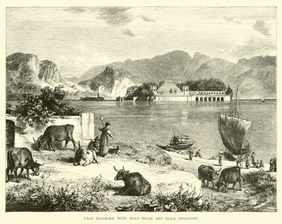 Isola Bella ve Isola Pescatore ile Lago Maggiore by English School