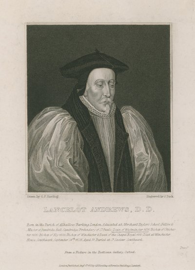 Lancelot Andrews, Westminster Dekanı by English School