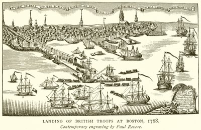 İngiliz Birliklerinin Boston
