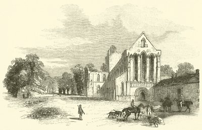 Lanercost Manastırı (gravür) by English School