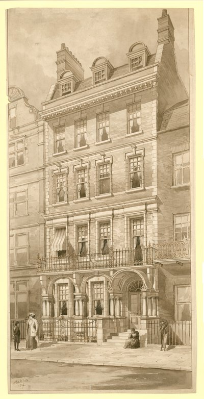 Bedford Square ve Adeline Street, Londra
