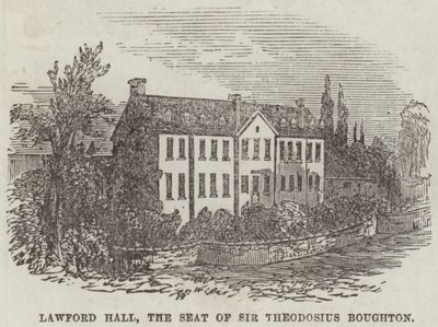 Lawford Hall, Sir Theodosius Boughton