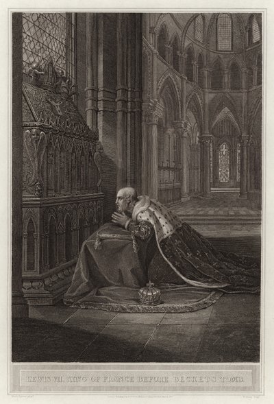 Fransa Kralı VII. Louis, Becket
