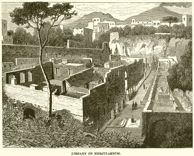Herculaneum Kütüphanesi by English School