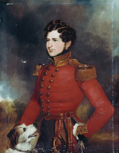 Teğmen Edward Hope Smith Bowdich (1822-82) c.1840 by English School