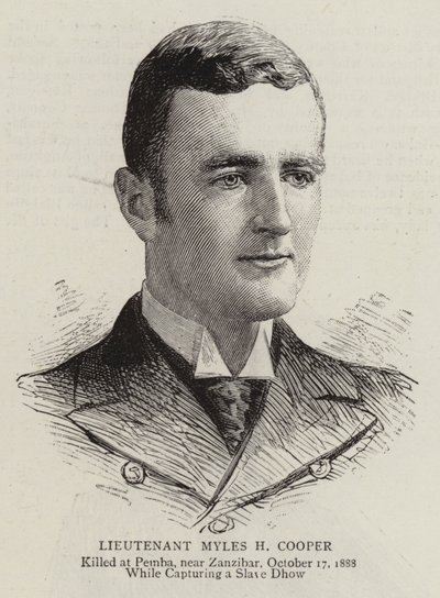Teğmen Myles H Cooper by English School