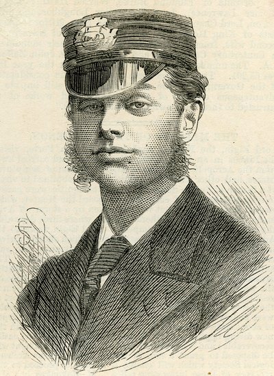 Teğmen R.H. Archer, 1875 by English School