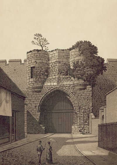 Lincoln, Kale Geçidi (taş) by English School