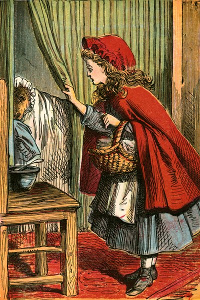 Kırmızı Başlıklı Kız kurdu keşfeder by English School