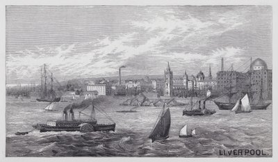 Liverpool (gravür) by English School