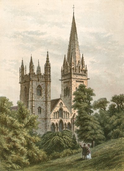 Llandaff Katedrali by English School