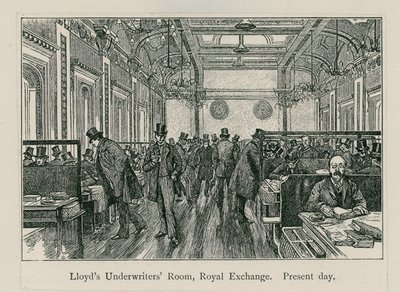 Lloyds Sigortacılar Odası, Royal Exchange by English School