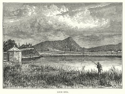 Loch End (gravür) by English School
