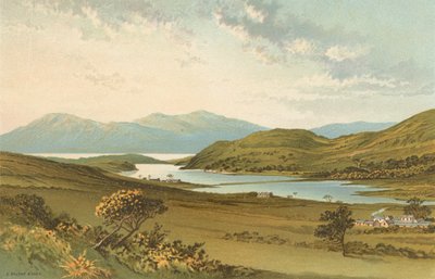 Loch Fad, Bute - Uzakta Arran by English School