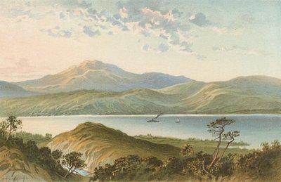 Loch Ness, Fuayelerin Düşüşü yukarıdan by English School