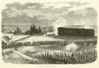 Lokomotif Pilleri iş başında, Kasım 1870 by English School