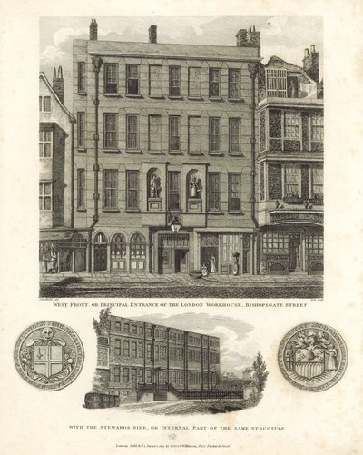 Londra Yetimhanesi, Bishopsgate Caddesi by English School