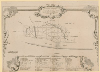 Londra restore edildi, Sir John Evelyns, 1666 yangınının ardından Londra Şehri