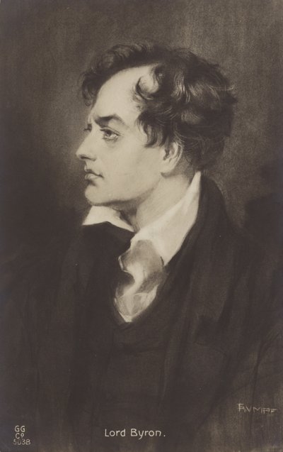 Lord Byron (1788-1824), İngiliz şair by English School