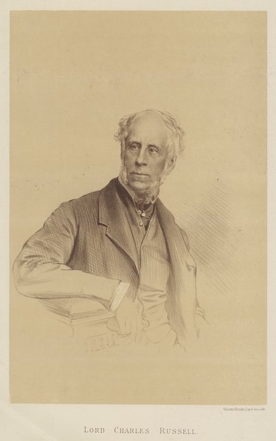 Lord Charles Russell (taş) by English School
