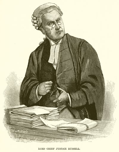 Lord Başyargıç Russell by English School