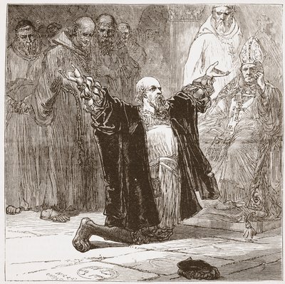 Lord Cobham Piskoposlardan önce, James Aitken Wylie (1808-1890) tarafından yazılan Protestanlığın Tarihinden bir örnek, pub. 1878 by English School