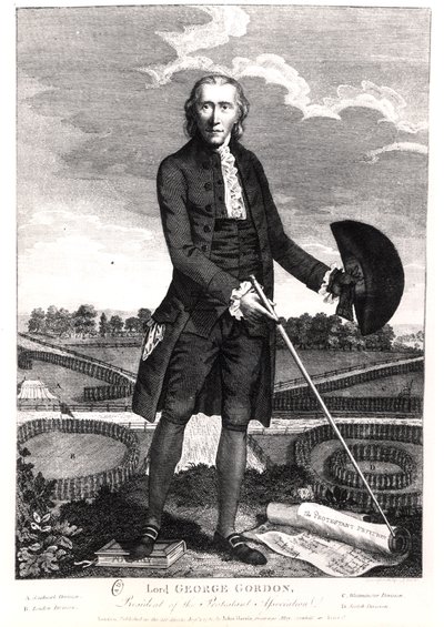 Lord George Gordon (1752-93) 1780 by English School