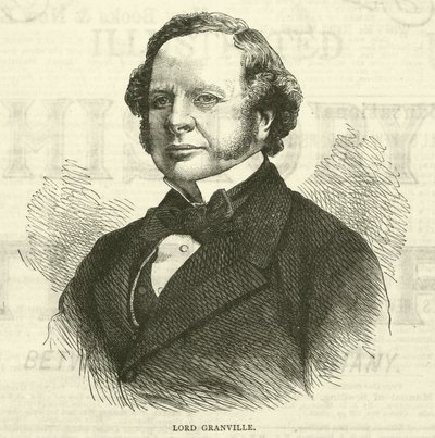 Lord Granville, Kasım 1870 by English School