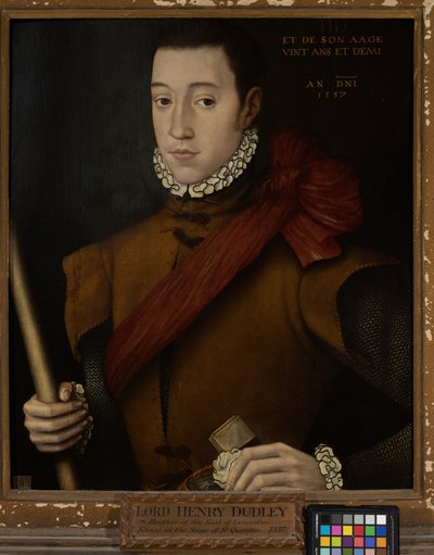 Lord Henry Dudley (1531-1557) by English School