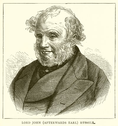 Lord John (daha sonra Earl) Russell by English School