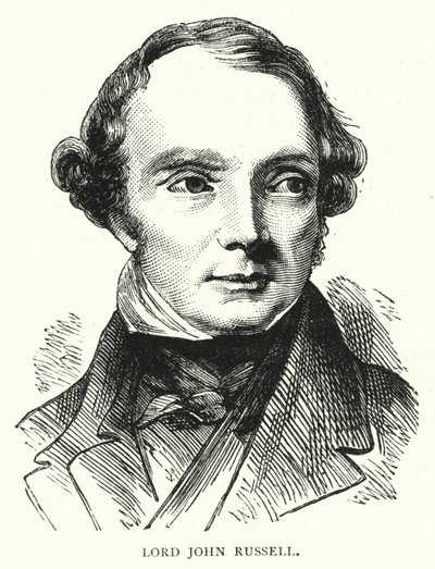 Lord John Russell (gravür) by English School