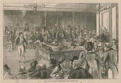 Lord John Russell Reform Yasasını tanıtıyor by English School