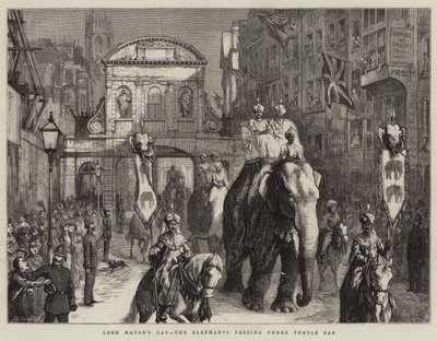 Lord Mayor Günü, Temple Bar