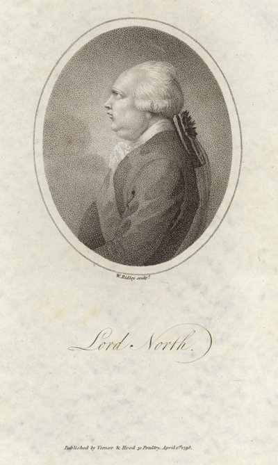 Lord North, İngiliz politikacı by English School