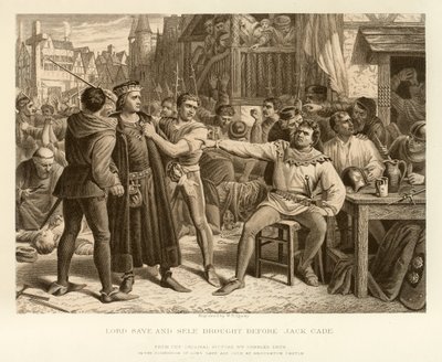 Lord Saye ve Sele, Jack Cade