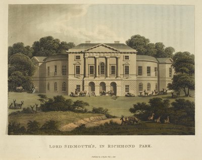 Lord Sidmouth, Richmond Park