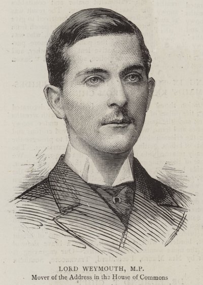 Lord Weymouth, MP (gravür) by English School