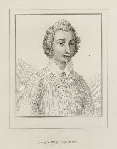 Lord Willoughby (gravür) by English School