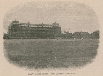 Lords Cricket Ground, MCC