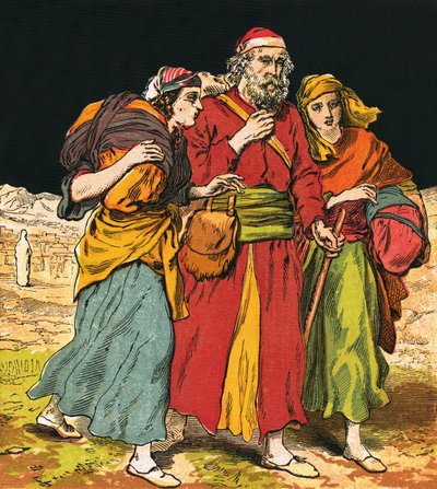 Lot, karısı ve kızları ile by English School