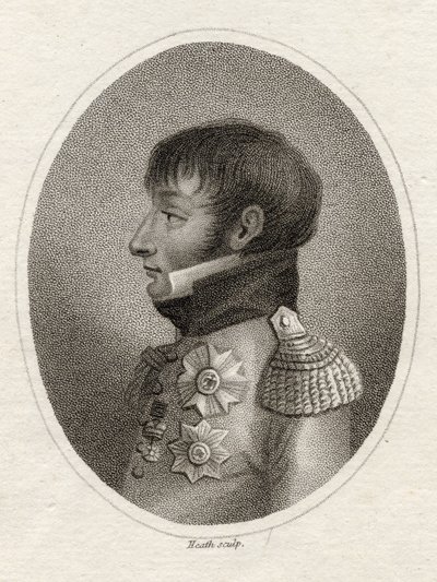 Louis Bonaparte (1778-1846) Heath tarafından oyulmuş 
