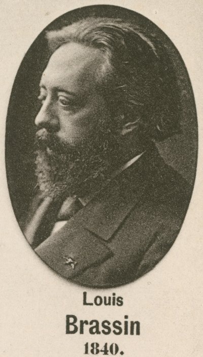 Louis Brassin (gravür) by English School