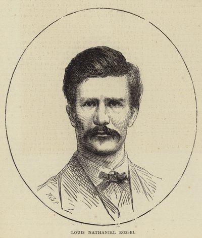 Louis Nathaniel Rossel (gravür) by English School