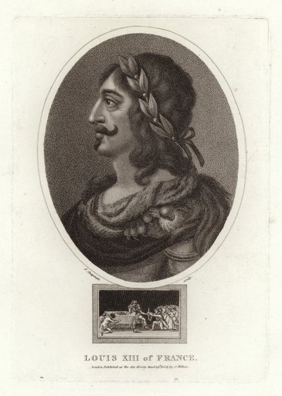 Fransa Kralı XIII. by English School