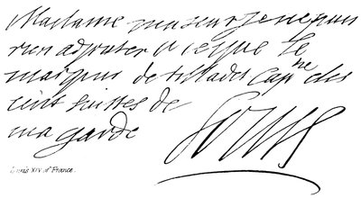 Fransa Kralı XIV.Louis by English School